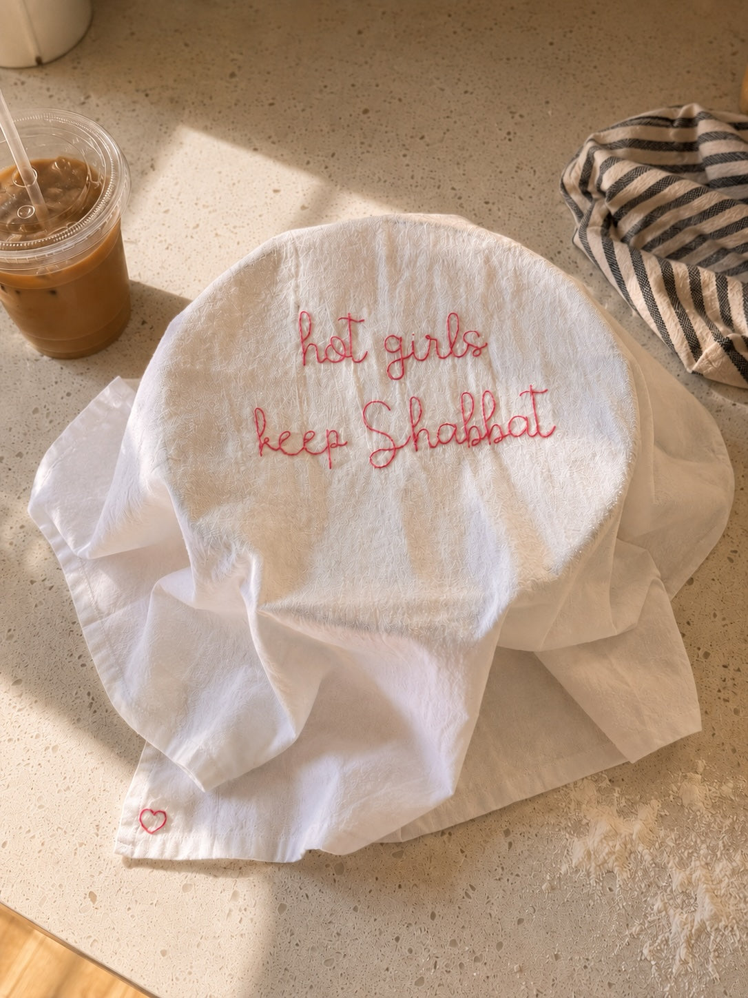 Hot Girls Keep Shabbat Challah Rising Cloth