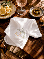 Perfect Day on the Mediterranean Napkins (Set of 8)