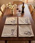 Shabbat Napkins (Set of 4)